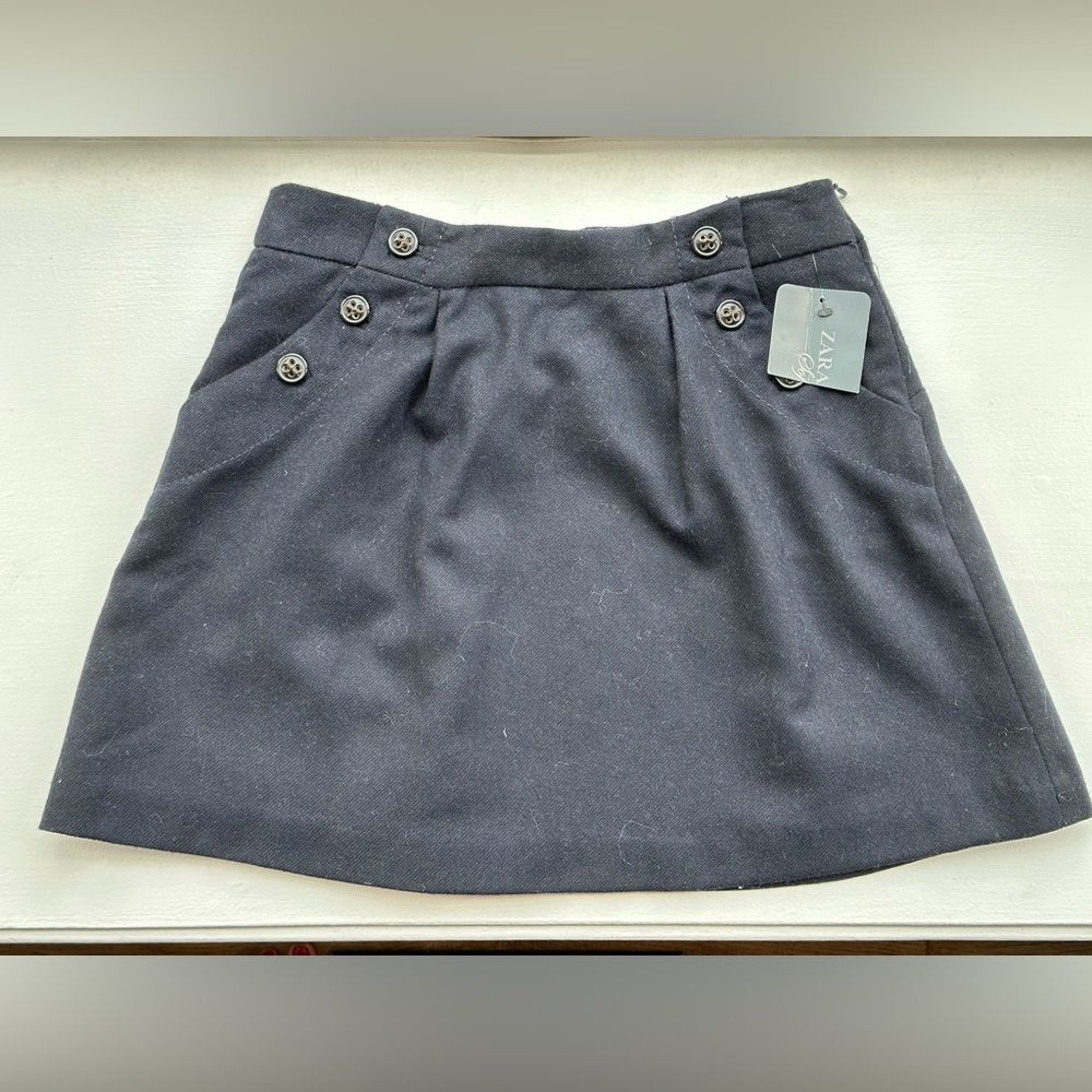 Zara Kids Wool Skirt size 11-12 NWT